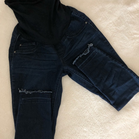 Maternity jean legging - Picture 2 of 2